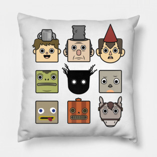 Pals from the Woods - Over the Garden Wall Pillow