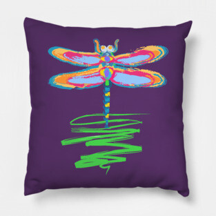 Dragonfly Pillow