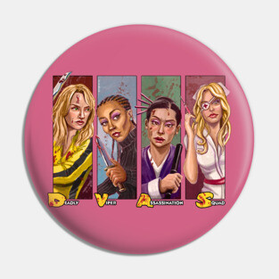 Deadly Viper Assassination Squad (Splatter) Pin