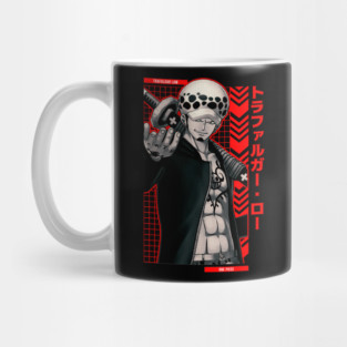 Trafalgar Law  = ONE PIECE = Anime Star Edition -Red- Mug