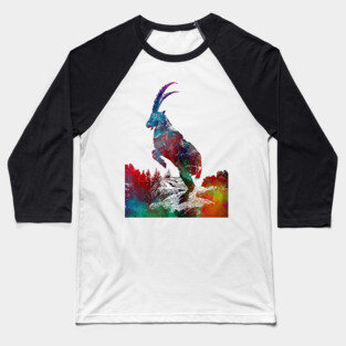 Alpine ibex Baseball T-Shirt