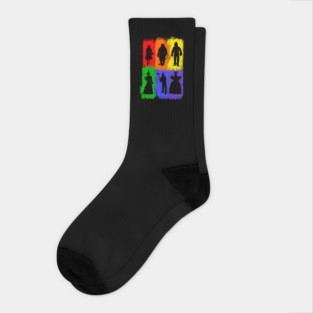 Dark side of the rainbow Socks