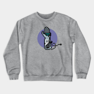 8Bit Power Glove Crewneck Sweatshirt
