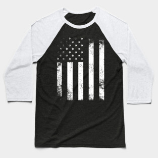 USA Flag Baseball T-Shirt