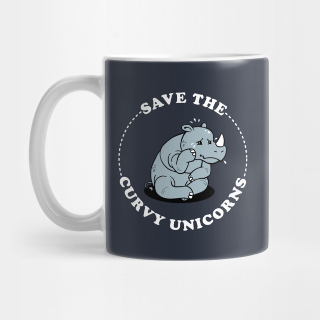 Save The Curvy Unicorns by dumbshirts