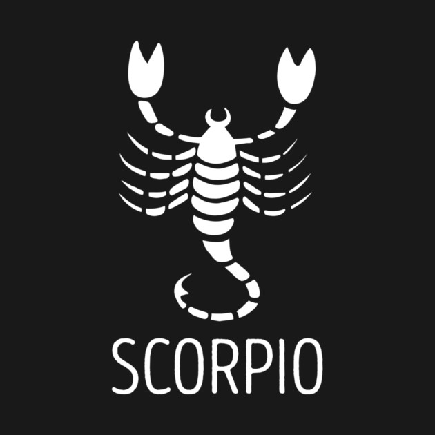 Astrological Zodiac Tee Shirts - Scorpio the Scorpion by Nonstop Shirts