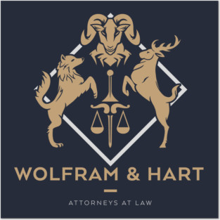 Wolfram And Hart Posters and Art