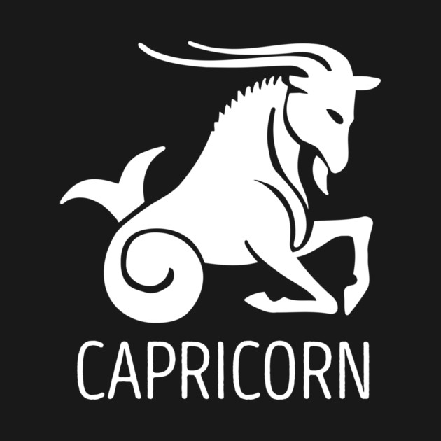 Astrological Zodiac Tee Shirts - Capricorn the Sea Goat by Nonstop Shirts