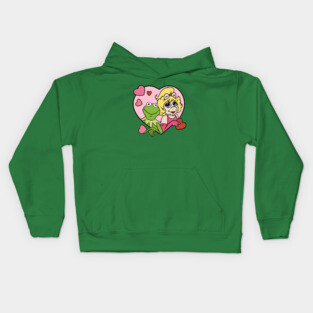Kermit S2 Miss piggy Kids Hoodie