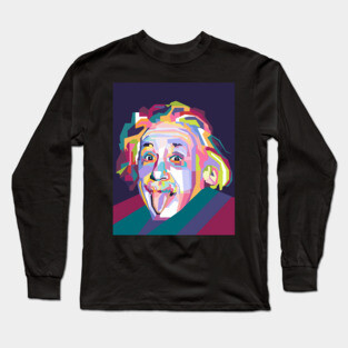 A. Einstein in WPAP Long Sleeve T-Shirt
