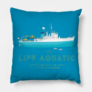 The Life Aquatic with Steve Zissou Pillow
