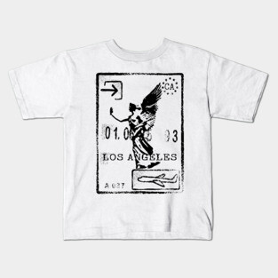 Los Angeles Passport Stamp Kids T-Shirt