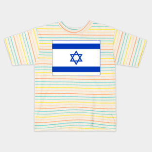 Flag of Israel Kids T-Shirt
