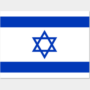Flag of Israel Posters and Art
