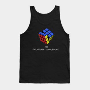 Rubik's Cube Probability Tank Top