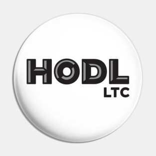 Hodl LiteCoin Pin