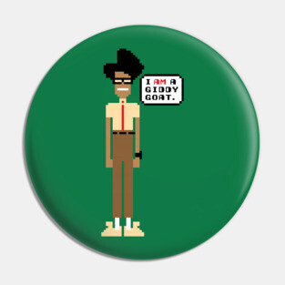 Pixel Moss - The IT Crowd Pin