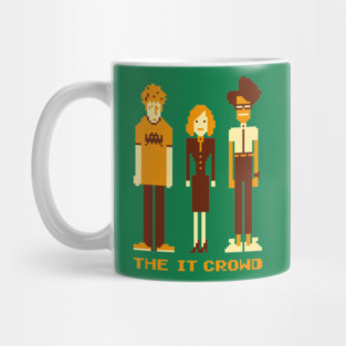 Retro Pixel - The IT Crowd Mug