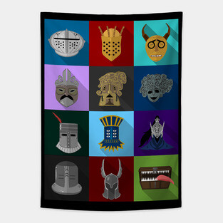 Dark Souls - Flat Helms Tapestry