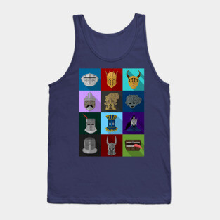 Dark Souls - Flat Helms Tank Top