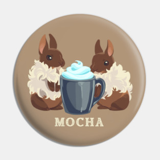 mocha bunnies Pin
