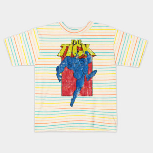 Distressed the tick cartoon Kids T-Shirt