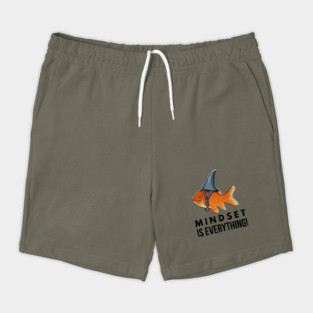 Mindset is Everything Goldfish Shark Funny Motivational Big Fish Motivational Shorts