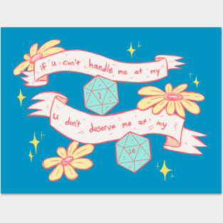 U Don't Deserve Me at My 20 Posters and Art