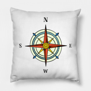 Compass Pillow