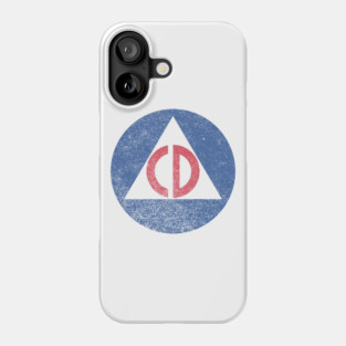 Civil Defense (faded) Phone Case