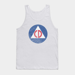 Civil Defense (faded) Tank Top