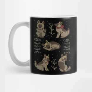 German Shepherd Puppies Mug