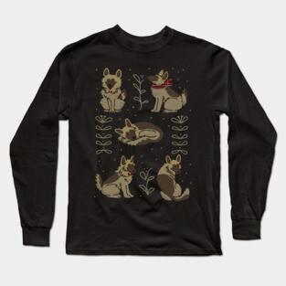 German Shepherd Puppies Long Sleeve T-Shirt