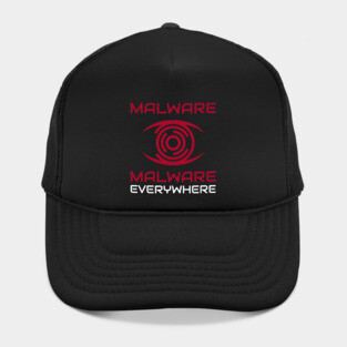 Malware, Malware Everywhere Cybersecurity Hat