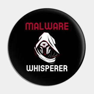 Malware Whisperer Cybersecurity Pin