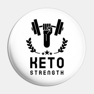 Gym Keto Strength Pin