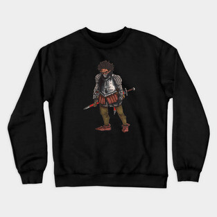 Garibaldi the Half Orc Fighter Crewneck Sweatshirt