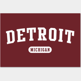 Detroit, Michigan Posters and Art