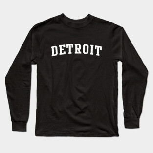 detroit Long Sleeve T-Shirt