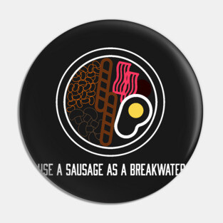 Alan Partridge Use A Sausage As A Breakwater Pin
