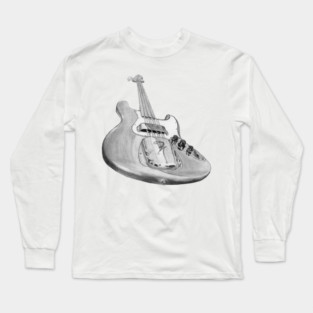 F Bass guitar Long Sleeve T-Shirt