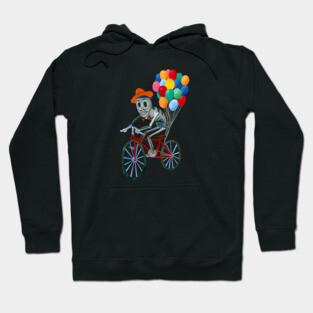 Dia de los Muertos, Bicycle Ride Hoodie