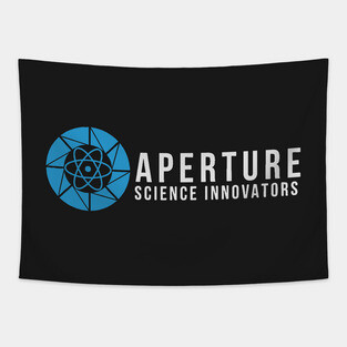 Aperture Science Innovators Portal Tapestry