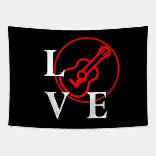 I love to play Guitar for Guitar player music lover Tapestry