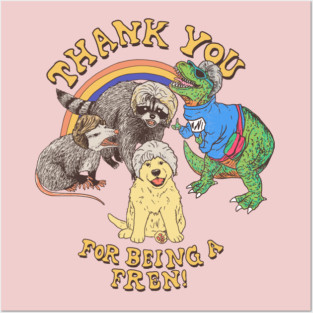 Thank You Fren Posters and Art