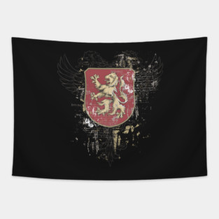 Coat of Arms Shield Tapestry