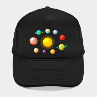Planets Around The Sun Hat