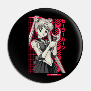 Sailor Moon  = SAILOR MOON = Anime Star Edition -Magenta- Pin