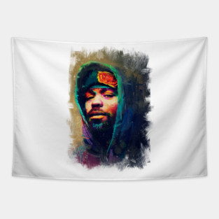 Method Man abstract Tapestry