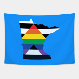 Minnesota Straight Ally Pride Tapestry